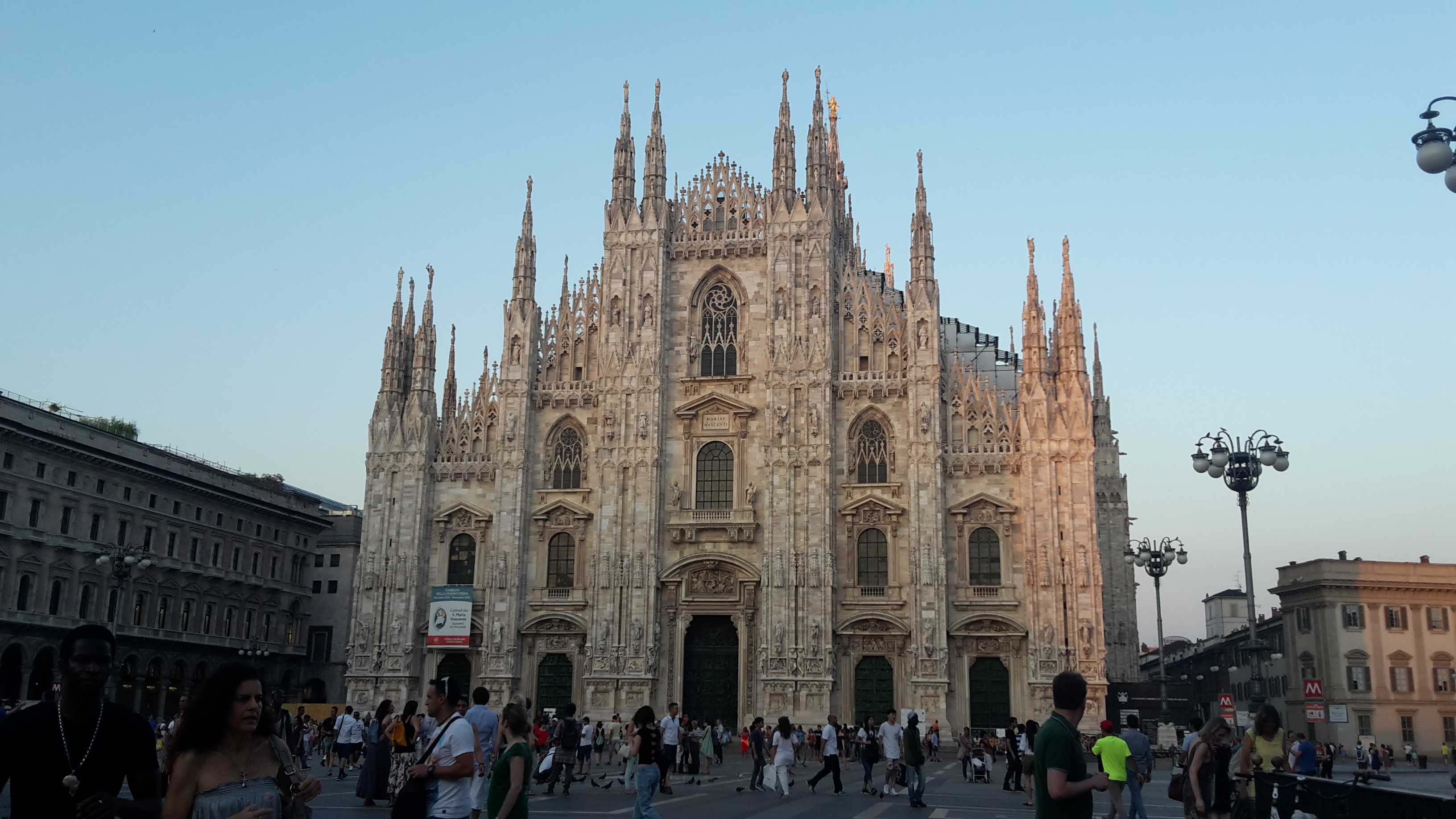 The Milan Duomo (cathedral)