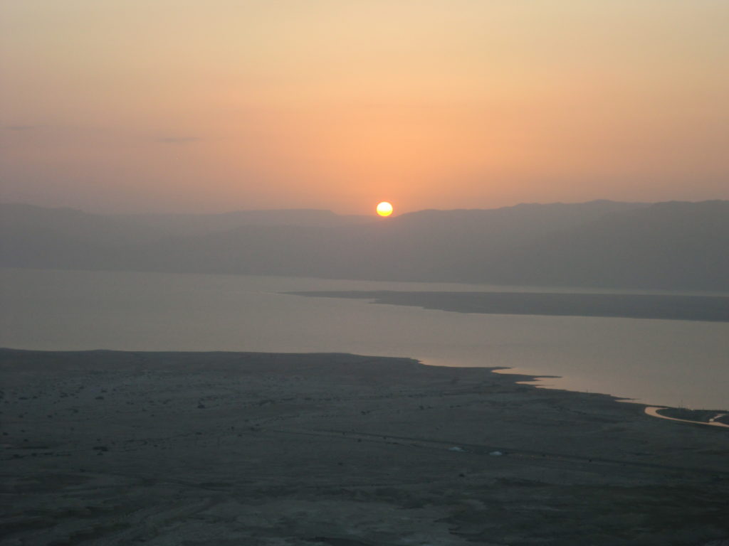 Masada Israel Sunrise CIMG0646