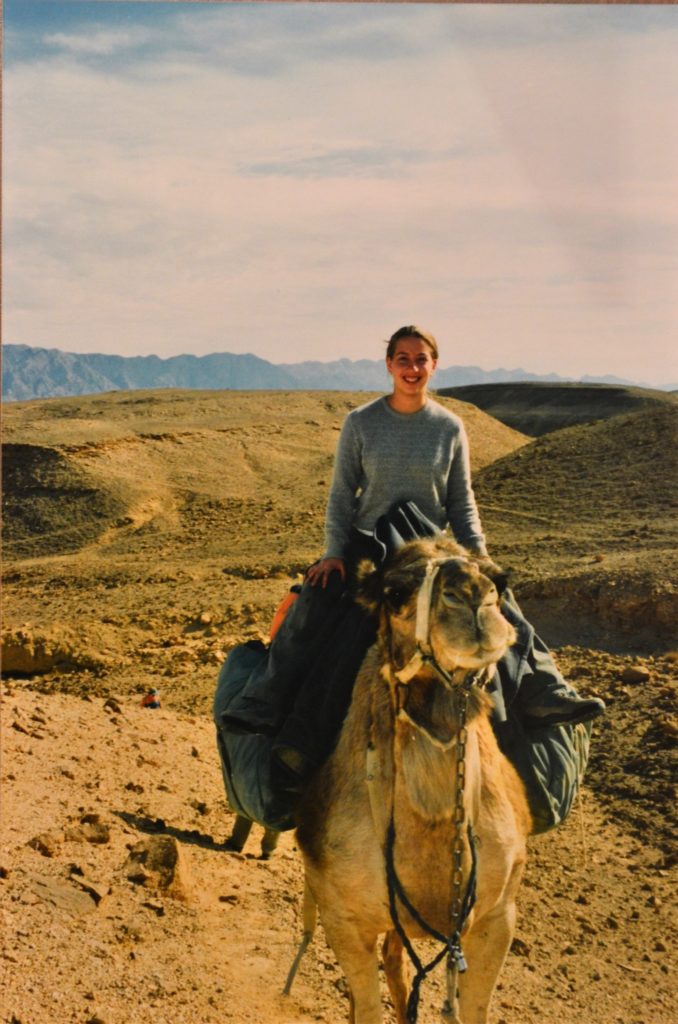 Negev Desert Me on a Camel Israel (2)