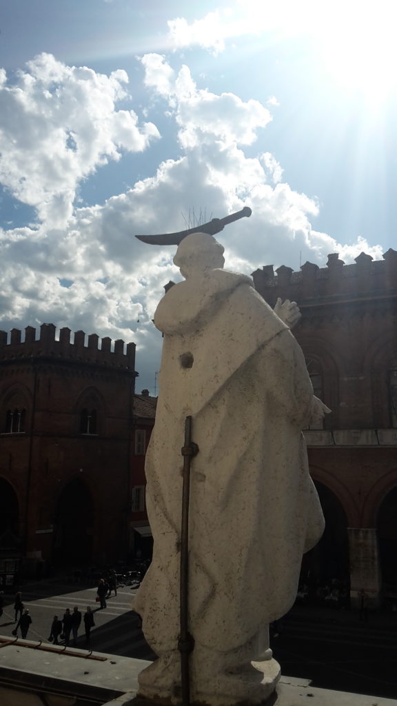 Bell Tower Statue Cremona Italy 20160417_162603