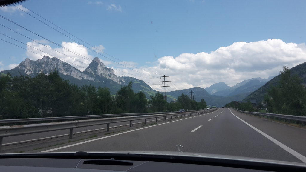 Driving on the autobahn Driving in Germany 20150709_151723