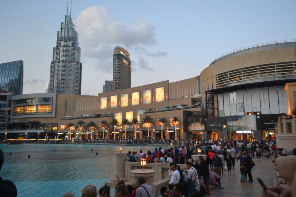 Dubai Fountain Show Dubai Mall UAE DSC_0836