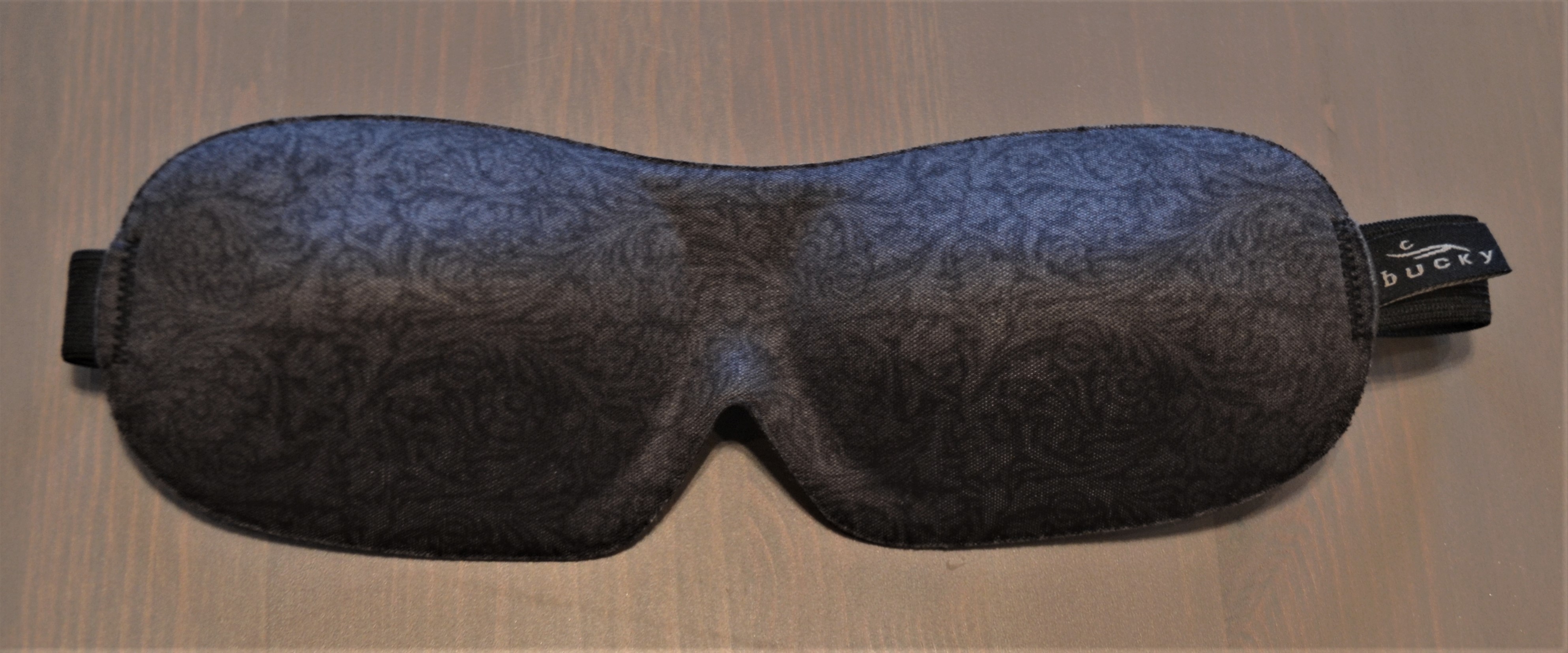 Black paisley eye mask from Buck 