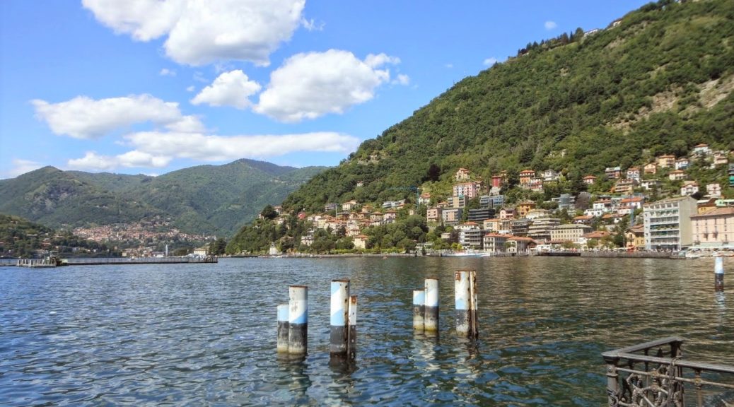 View of Lake Como Italy