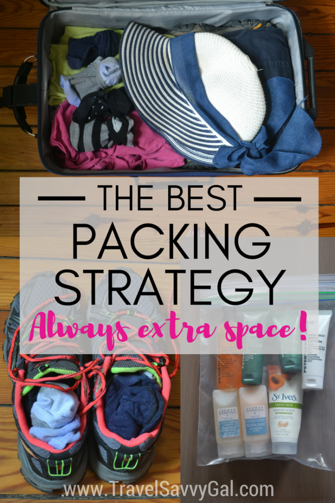 The Best Packing Strategy to Always Have Extra Space - Travel Hack