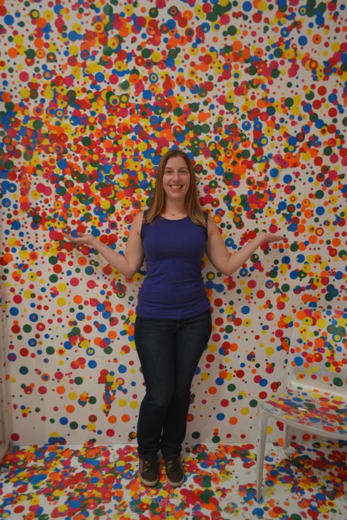 DC Obliteration Room Kusama Exhibit Hirshhorn Museum Washington DC US DSC_0342