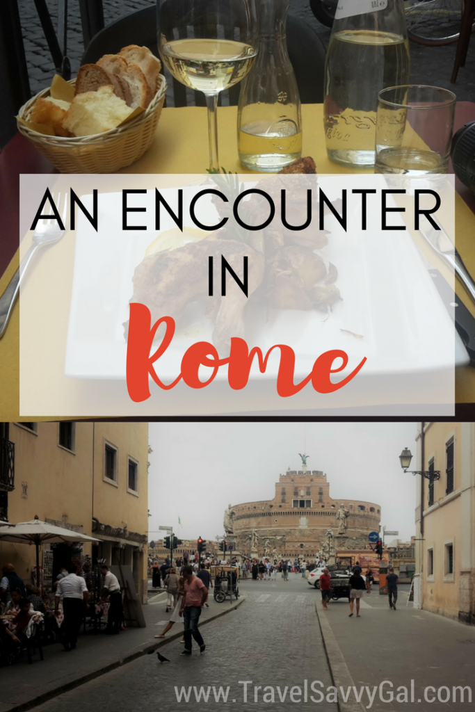 An Encounter in Rome Italy