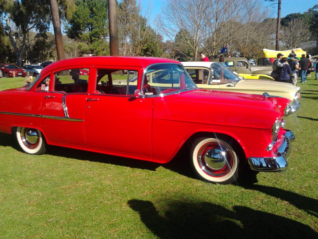 Classic Cars Celebrating July 4th Abroad Perth Australia 2012-07-01 11.39.16