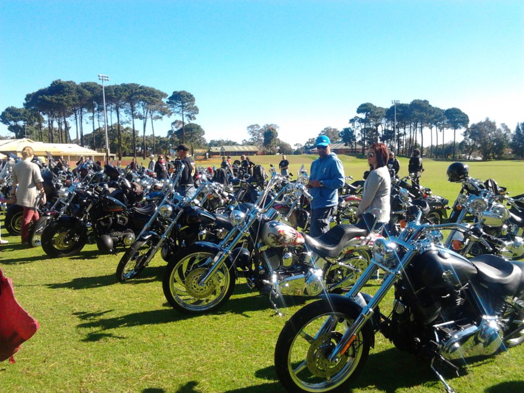 Motorcycles Celebrating July 4th Abroad Perth Australia 2012-07-01 11.38.59