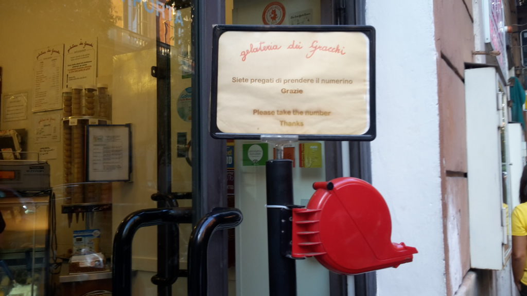 Gelateria dei Gracchi Where to Eat in Rome Italy 20160928_180954