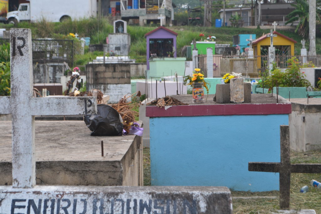 Above ground coffins at cemetery Things to Know About Belize Before You Go DSC_0009