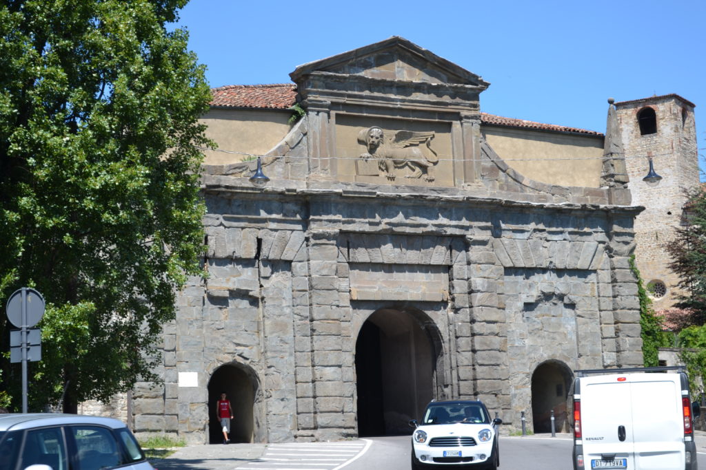 Bergamo with my uncle visiting from Hong Kong