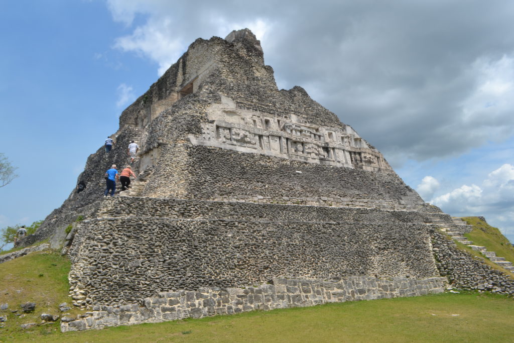 No handrails at Mayan pyramids Things to Know About Belize Before You Go DSC_0577