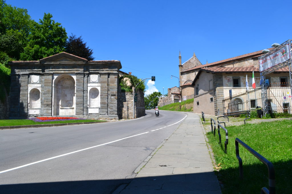 Walking to the Citta' Alta How to Spend One Day in Bergamo Italy DSC_0345