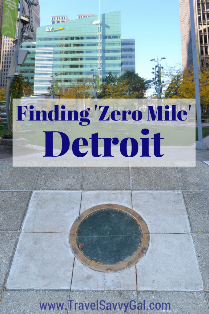 Finding Zero Mile Detroit Michigan Point of Origin