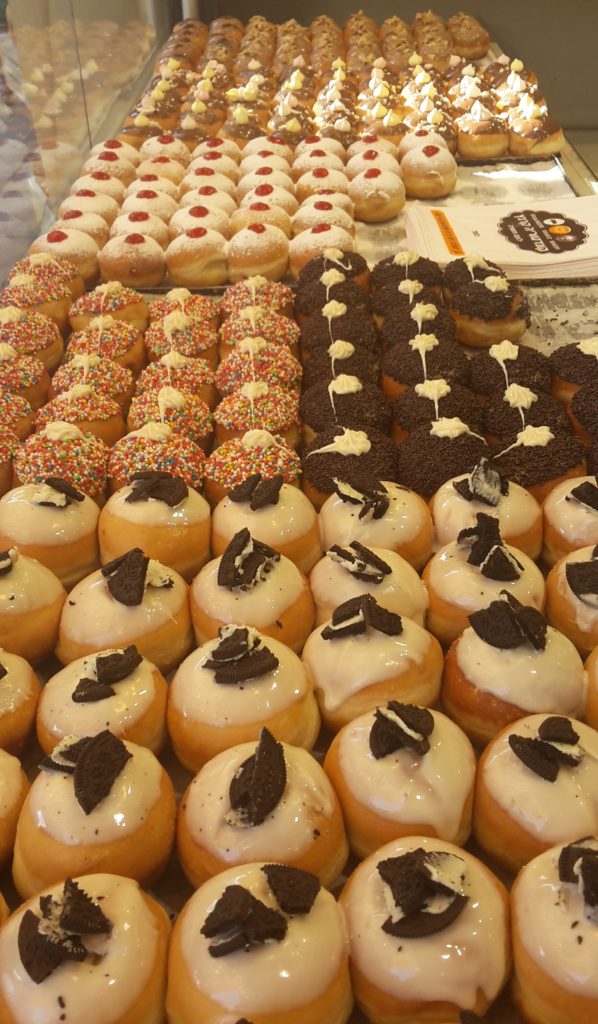 Sufganiyot Doughnuts Donuts 7 Best Reasons Why Visit Israel During Chanukah 20151211_092257 (2)