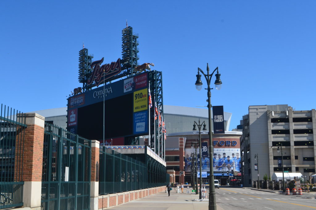 Major Sports Arenas Downtown Fun Facts Things to Know About Detroit Michigan Before You Visit DSC_0434