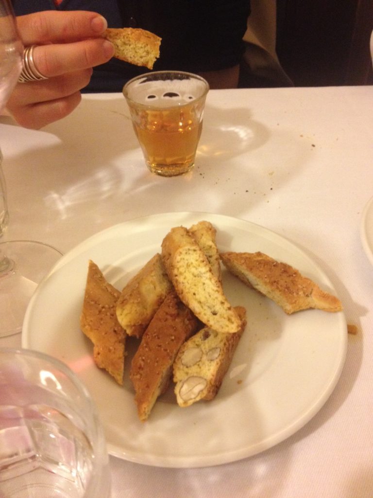 Meal Cantucci in vin santo Where to Stay in Florence Italy image (5)