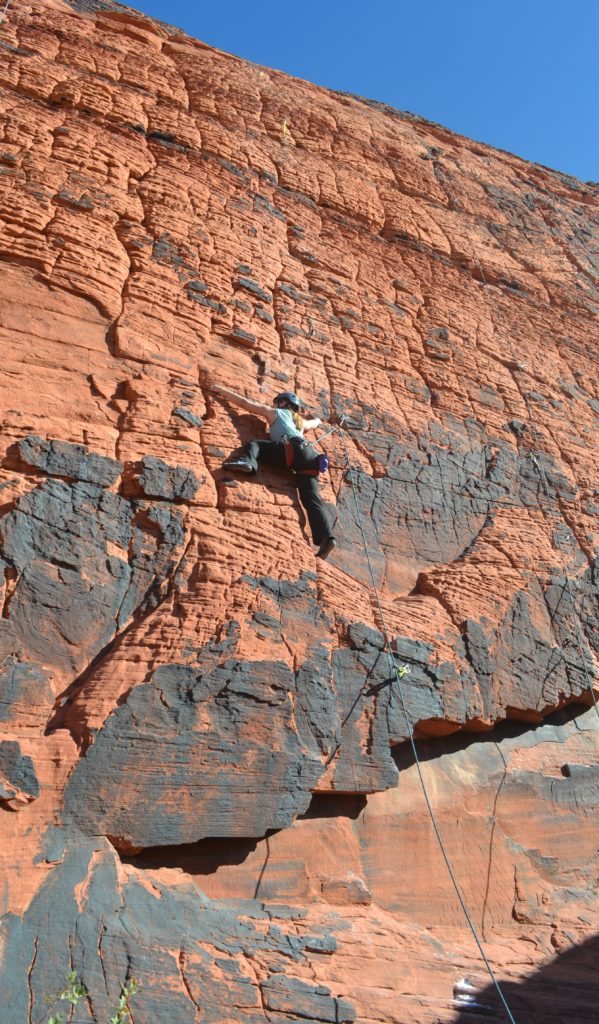 Rock Climbing in Red Rock Canyon Day Trip from Las Vegas, Nevada DSC_0042