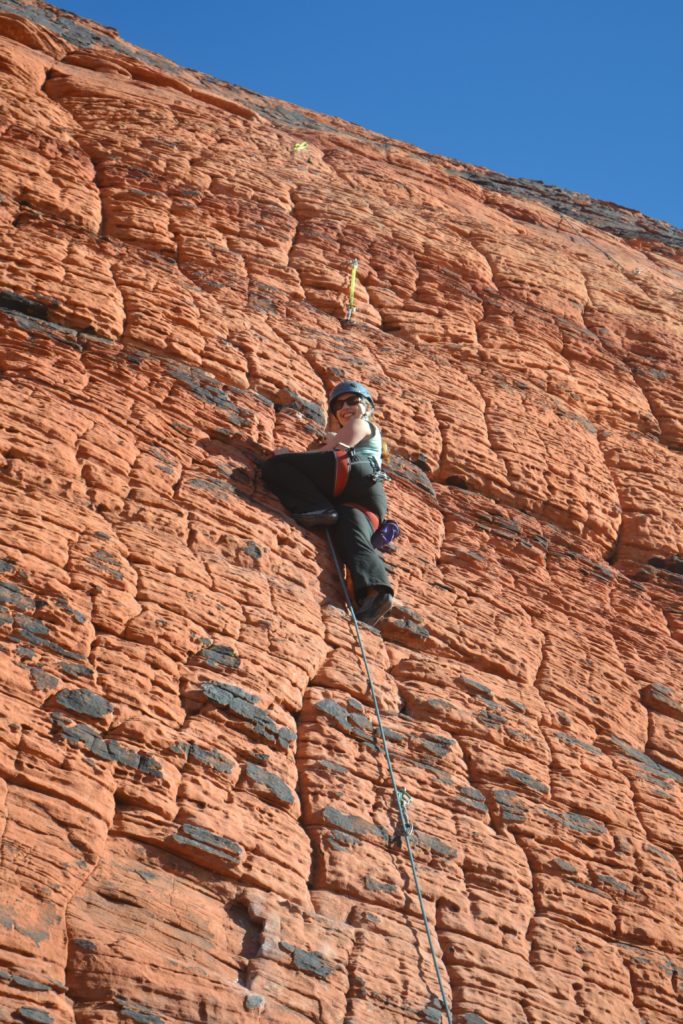 Rock Climbing in Red Rock Canyon Day Trip from Las Vegas, Nevada DSC_0056