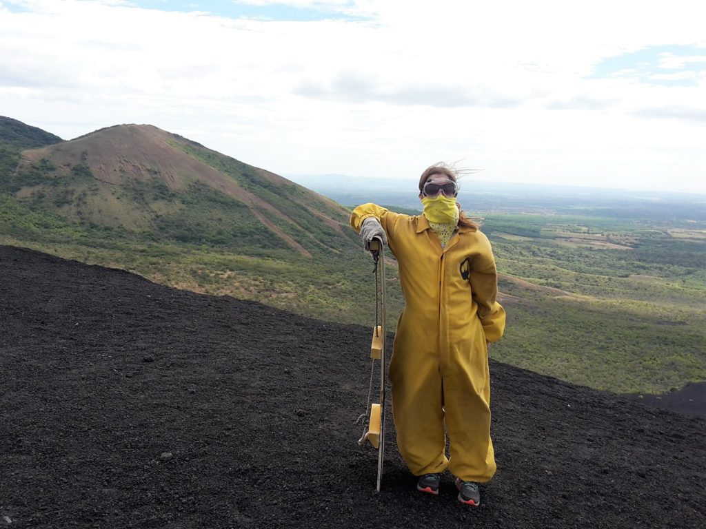 In the suit Bucket List Adventure Volcano Boarding in Nicaragua 20180120_125646