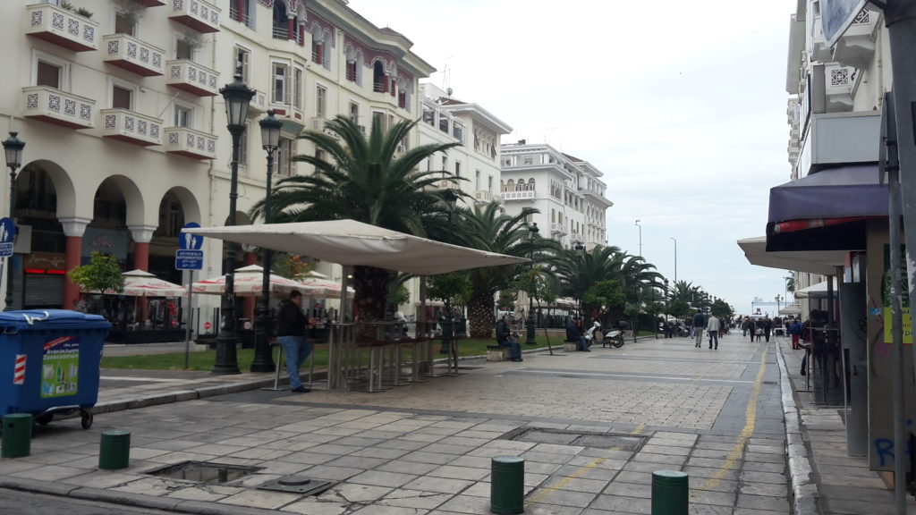 Main Pedestrian Area How to Spend a Weekend in Thessaloniki Greece 20160213_110648