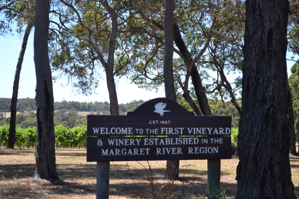 Sign at Vasse Felix