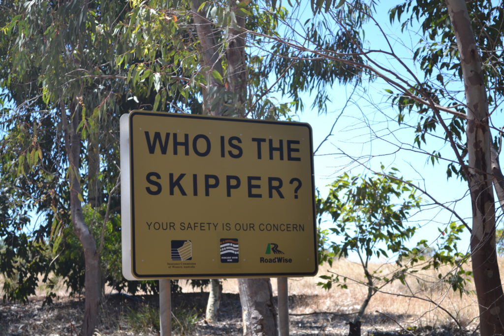 For those who don't speak Australian, skipper = designated driver