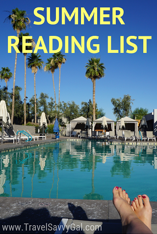 Books to Read on Vacation - Summer Reading List for TravelSavvyGal website