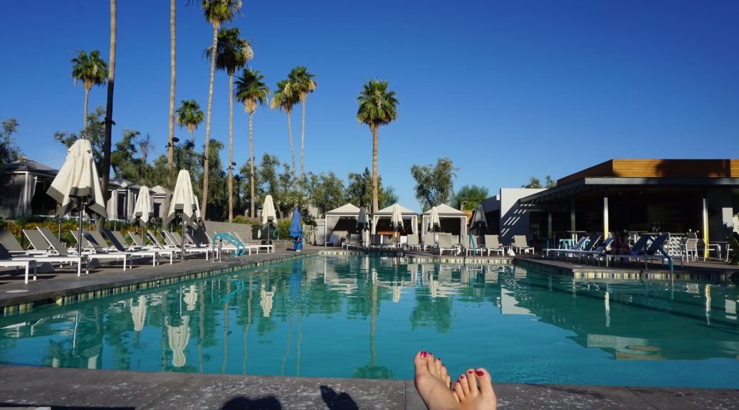 Reading poolside at the Andaz Scottsdale Arizona Books to Read on Vacation - Summer Reading List