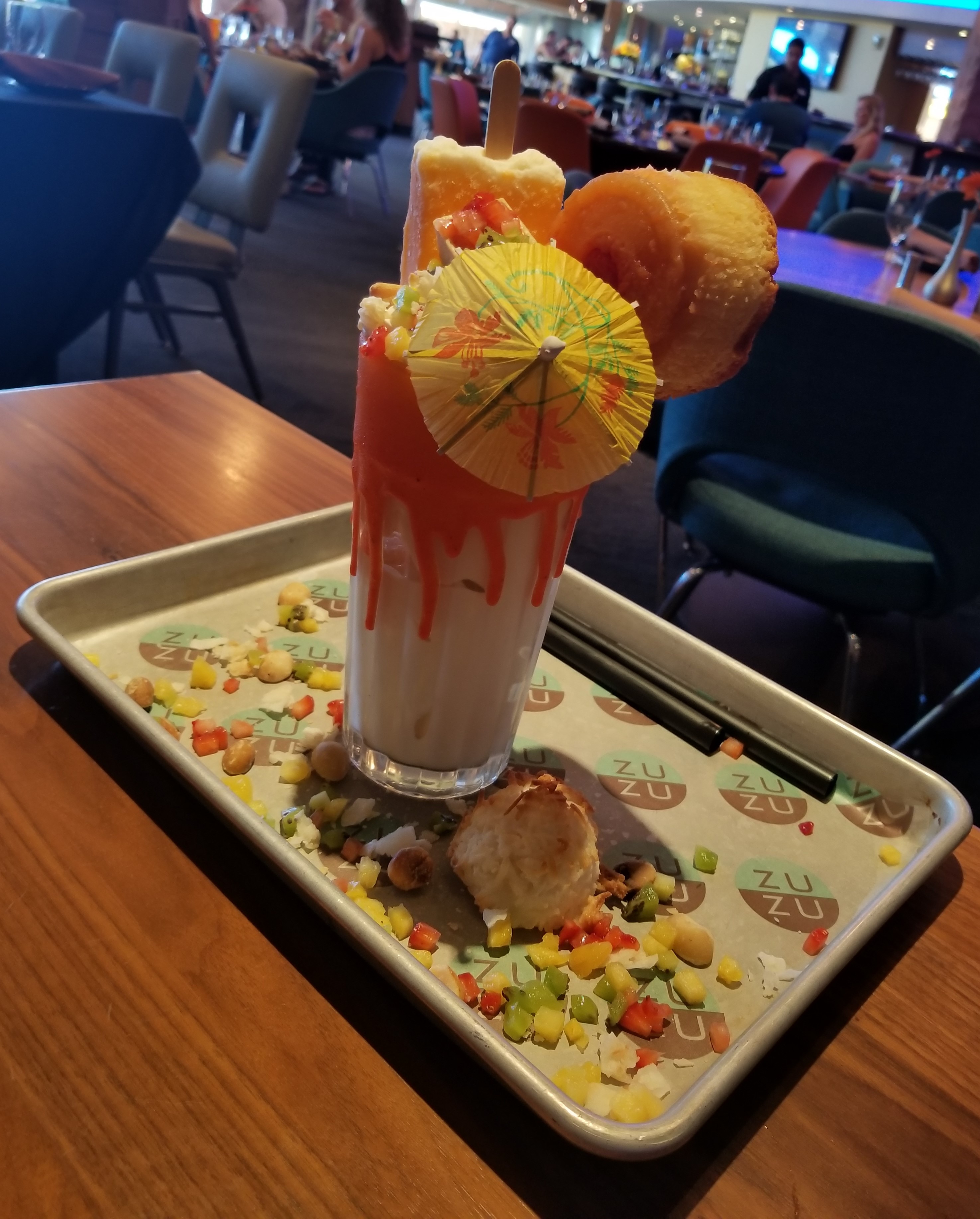 Show Stopper shake at Zuzu Hotel Valley Ho Scottsdale Food Guide - Best Restaurants in Old Town Scottsdale, Arizona 